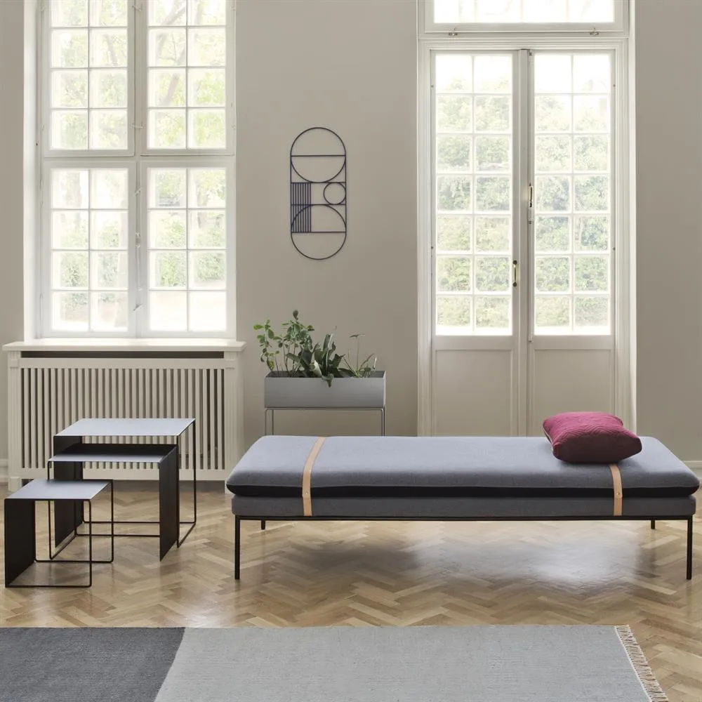 Τραπέζι, Cluster, συσκευασία 3 τεμαχίων, Μαύρο Ferm Living