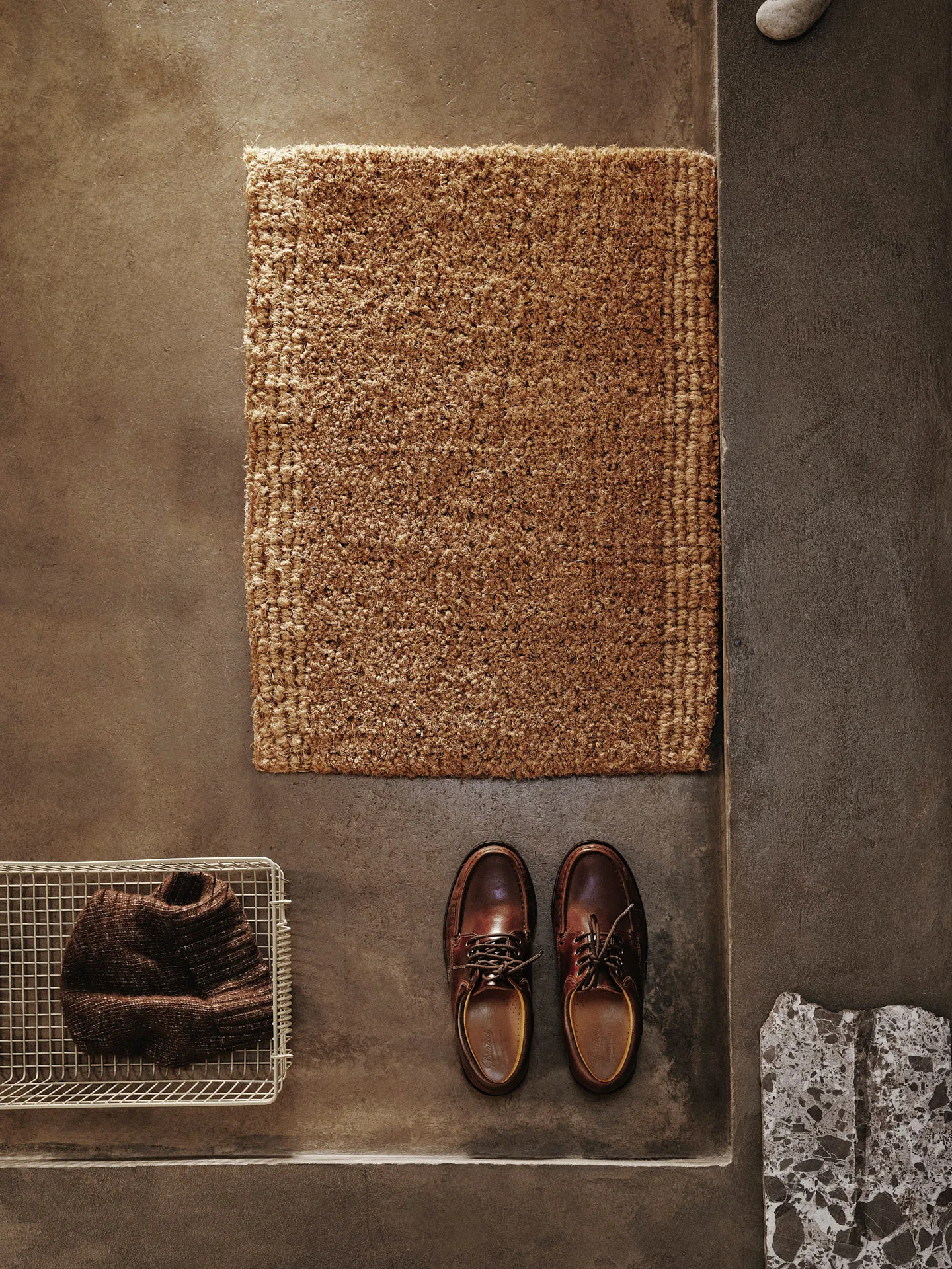 Coir χαλάκι πόρτας 50x70 cm, Natural Ferm Living