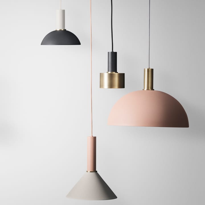 Collect αμπαζούρ, black, cone Ferm Living