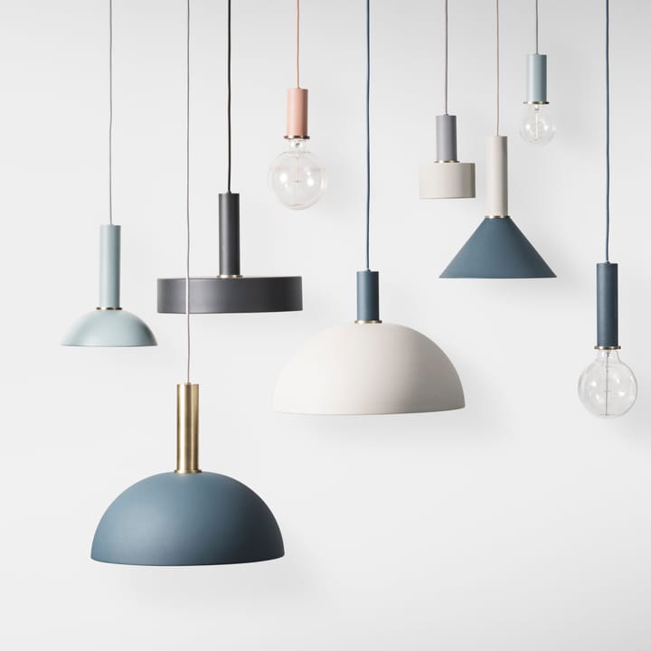 Collect αμπαζούρ Record, Μαύρο Ferm Living