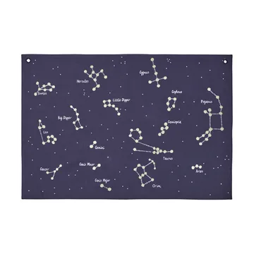 Constellation δείγμα υφασμάτων - Dark blue, 70x100 εκ. - Ferm Living