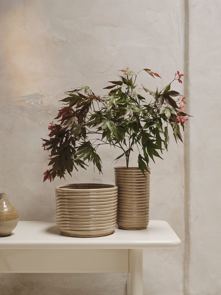 Corduroy γλάστρα Ø20x15 cm, Cashmere Ferm Living