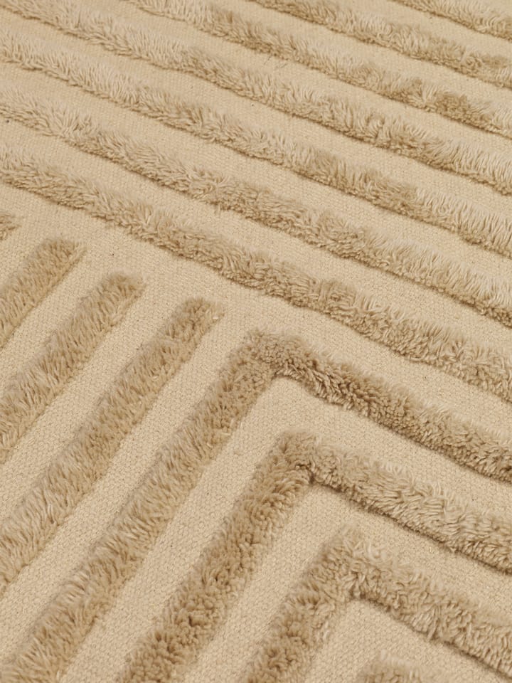 Crease μάλλινο χαλί 160x250 cm, Ανοιχτόχρωμη Άμμος Ferm Living