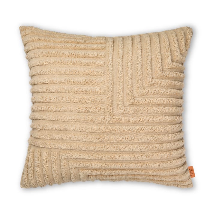 Crease μαξιλάρι 80x80 cm, Ανοιχτόχρωμη Άμμος Ferm Living