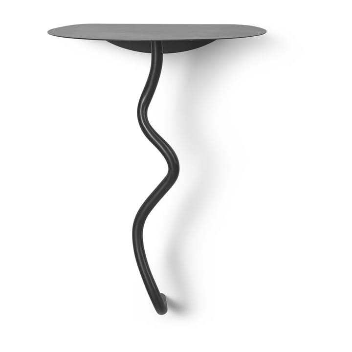 Τραπέζι τοίχου Curvature - Black Brass - Ferm Living
