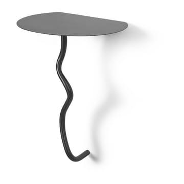 Τραπέζι τοίχου Curvature - Black Brass - Ferm Living
