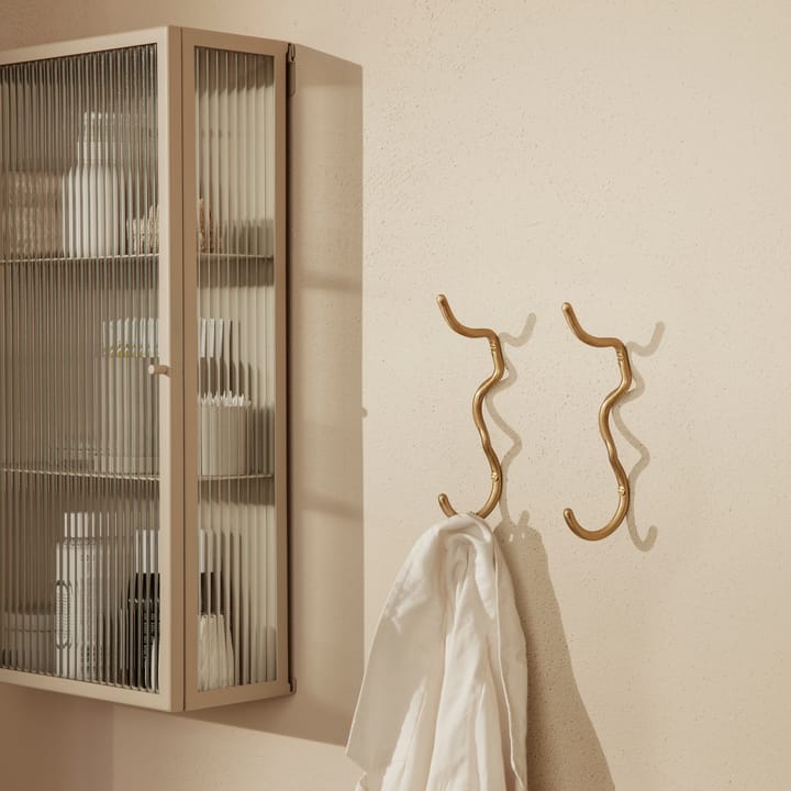 Curvature μονός γάντζος, ορείχαλκος Ferm Living