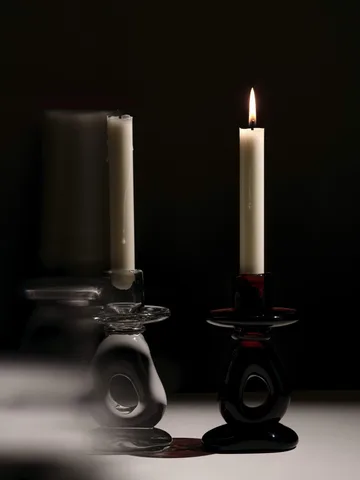 Damo κηροπήγιο 16 εκ. - Dark grape - Ferm Living