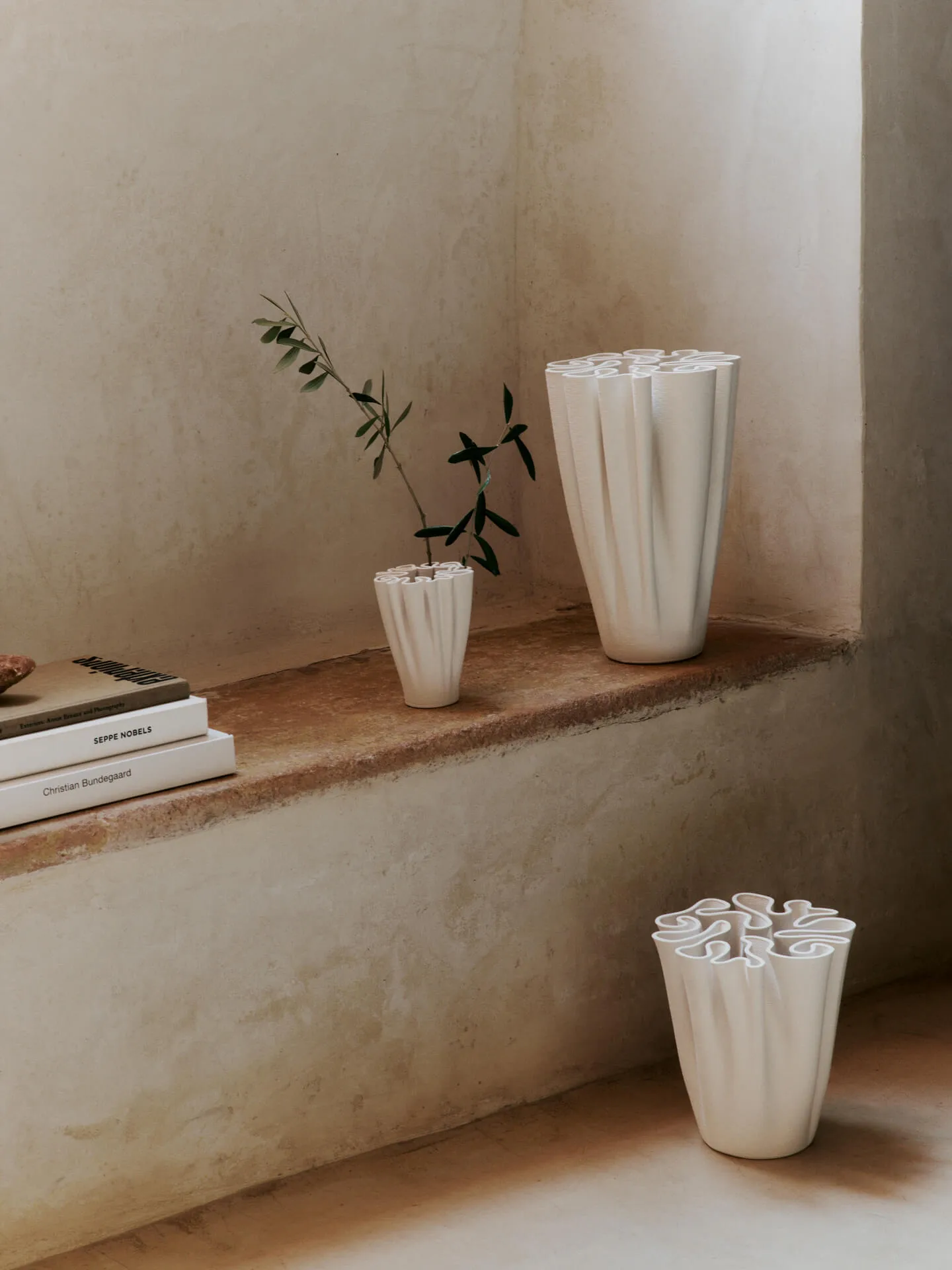 Dedali βάζο 18 cm, Off-white Ferm Living
