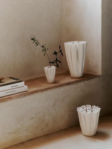 Dedali βάζο 18 cm - Off-white - Ferm Living