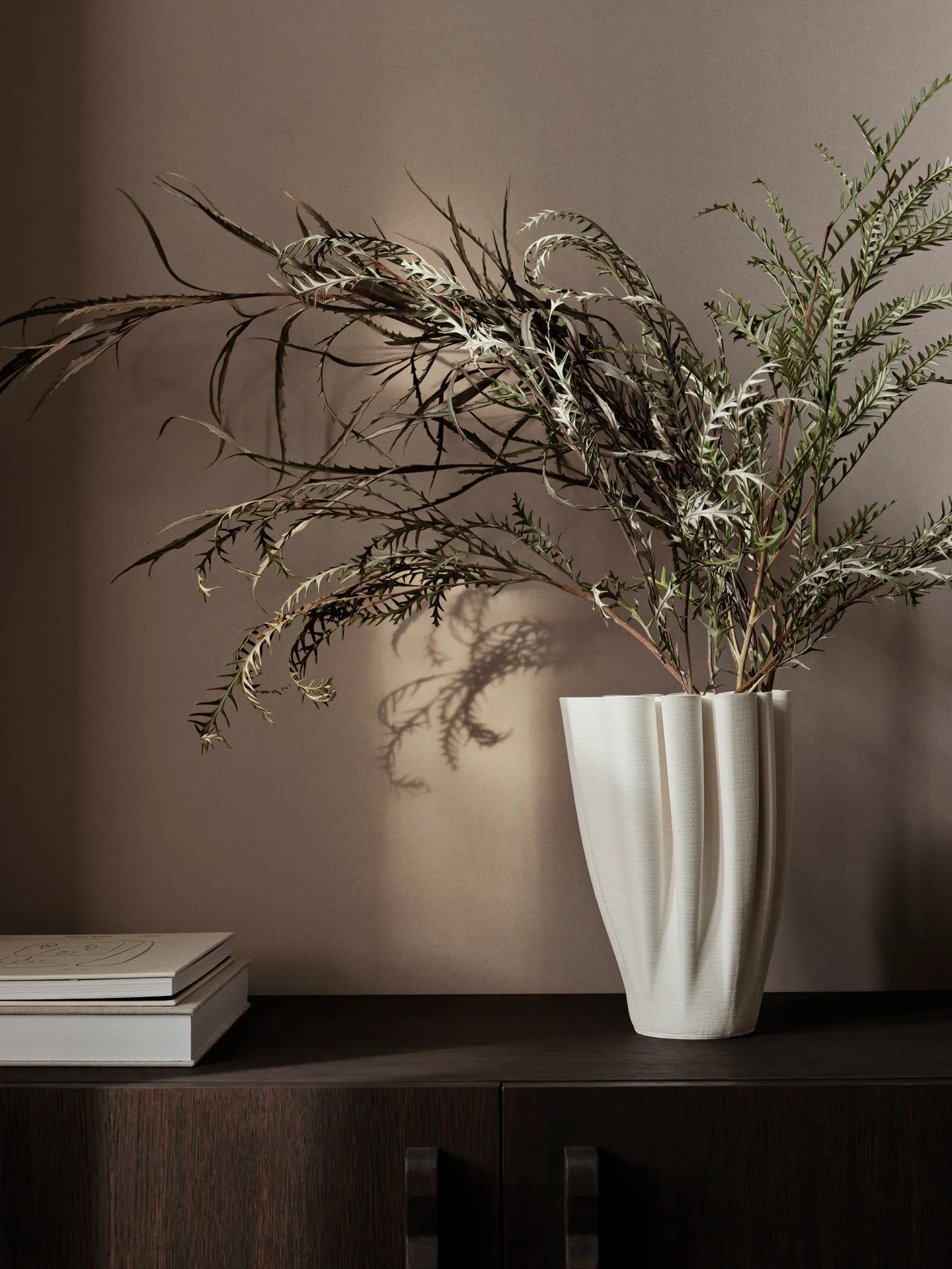 Dedali βάζο 25 cm, Off-white Ferm Living