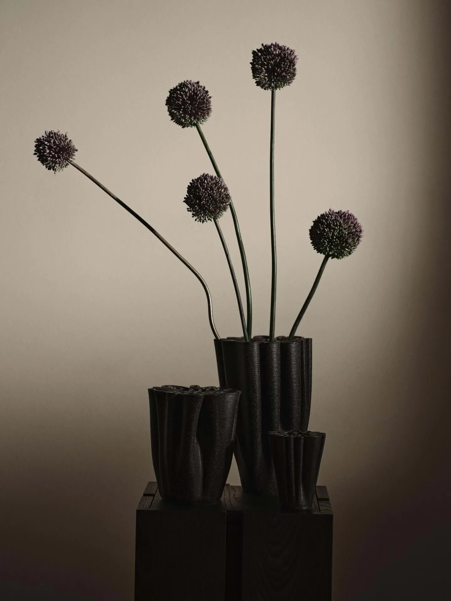 Dedali βάζο 25 εκ., Dark brown Ferm Living