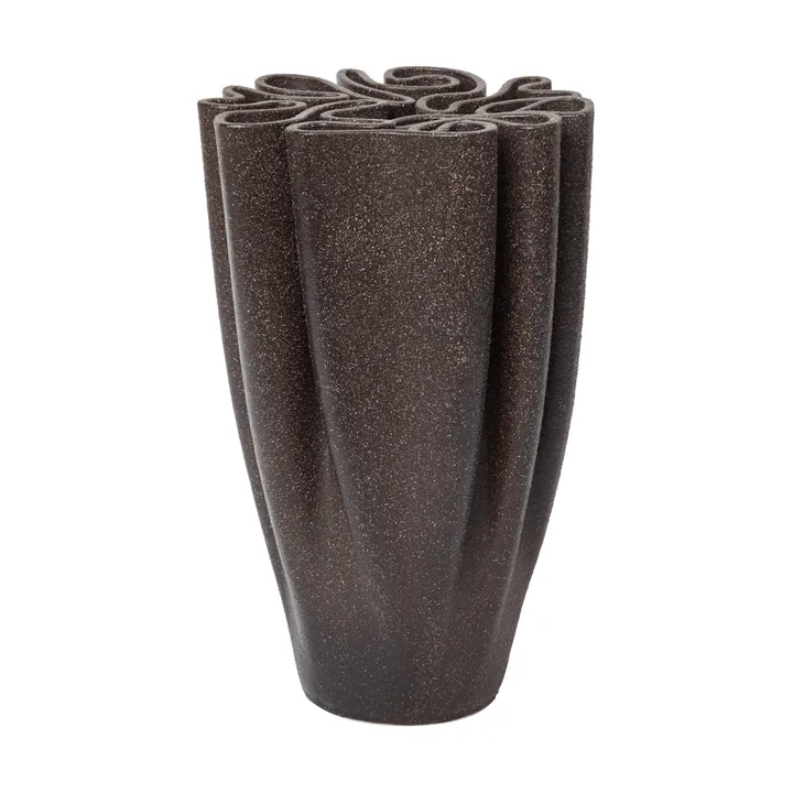 Dedali επιδαπέδιο βάζο - Dark brown - Ferm Living