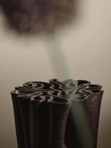 Dedali επιδαπέδιο βάζο - Dark brown - Ferm Living