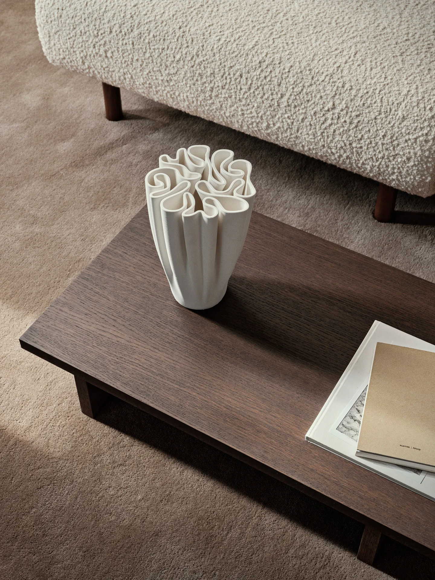 Dedali επιδαπέδιο βάζο, Off-white Ferm Living