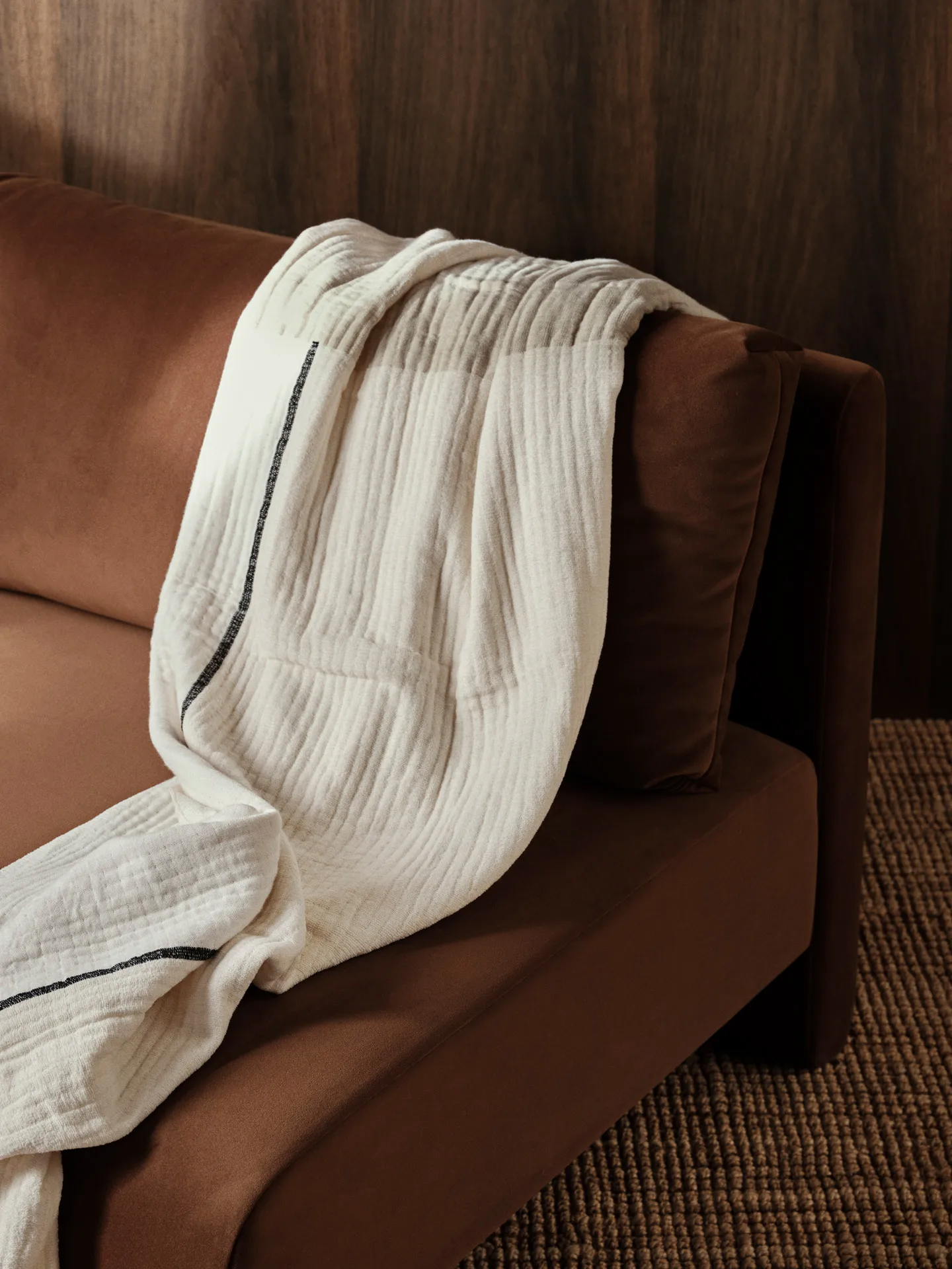 Dela κουβερλί 120x170 cm, Natural-Off-white Ferm Living