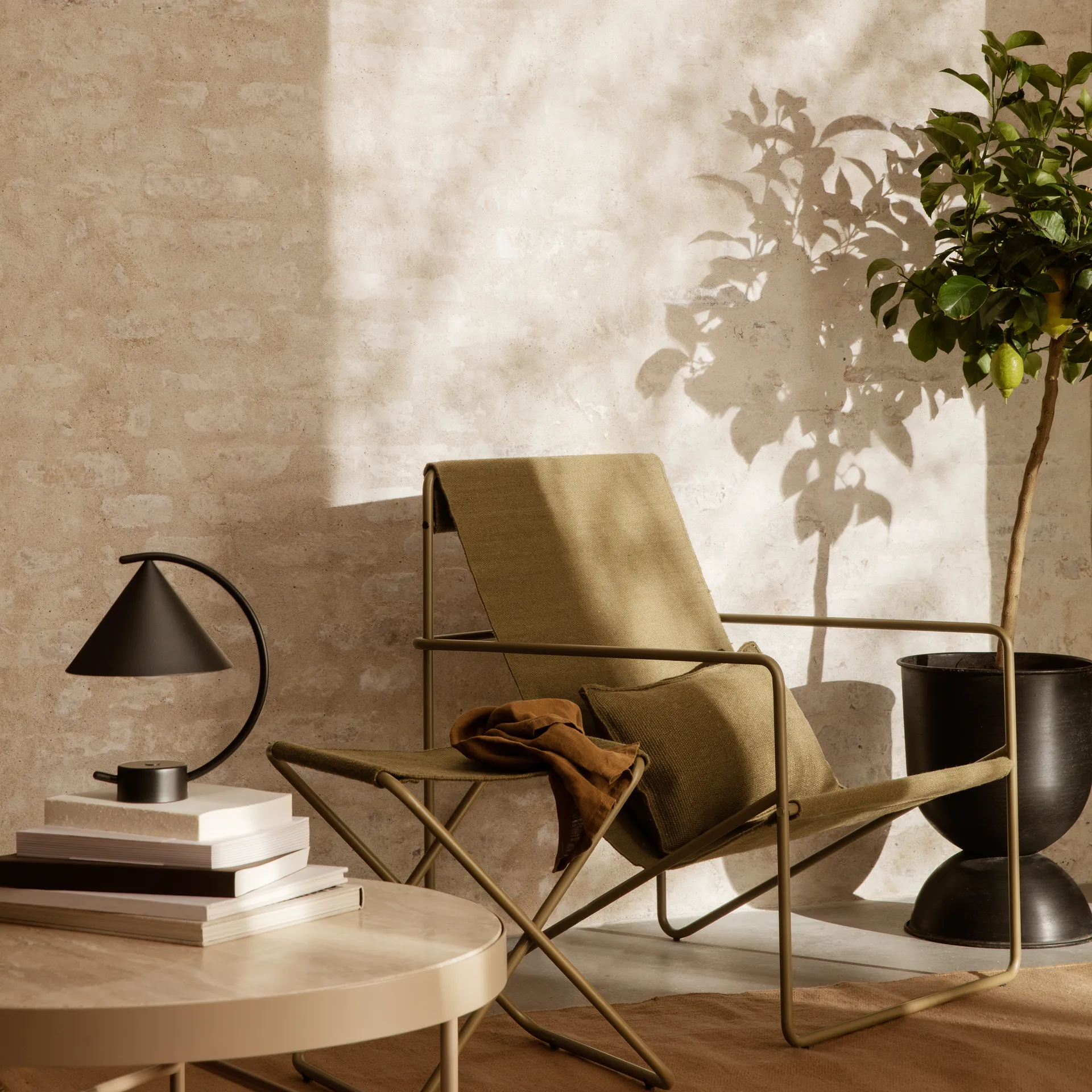 Desert μαξιλάρι 28x53 cm, ελιά Ferm Living