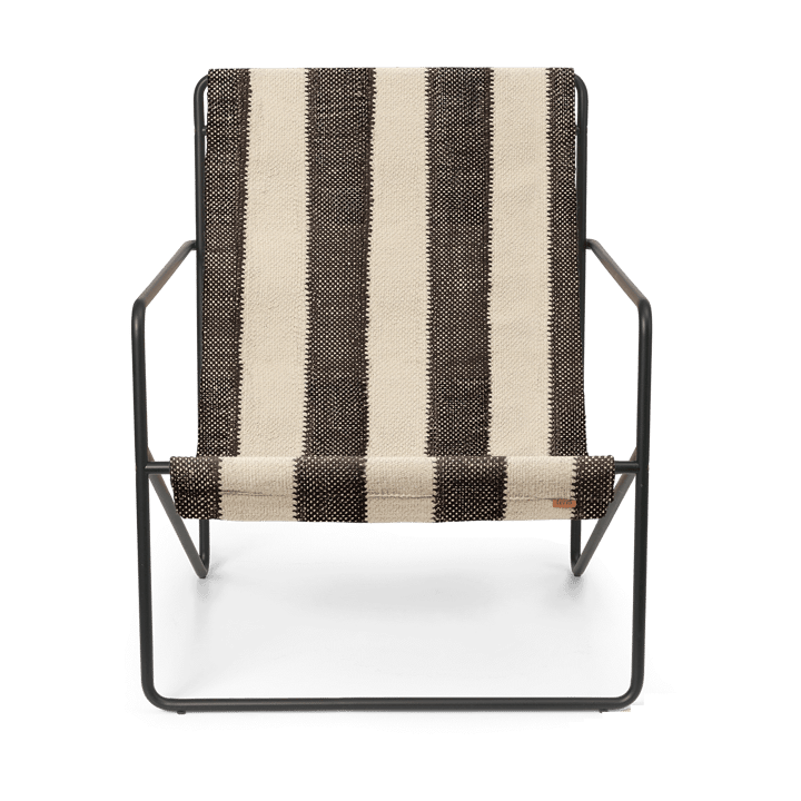 Desert πολυθρόνα σαλονιού, Black, off-white, chocolate Ferm Living