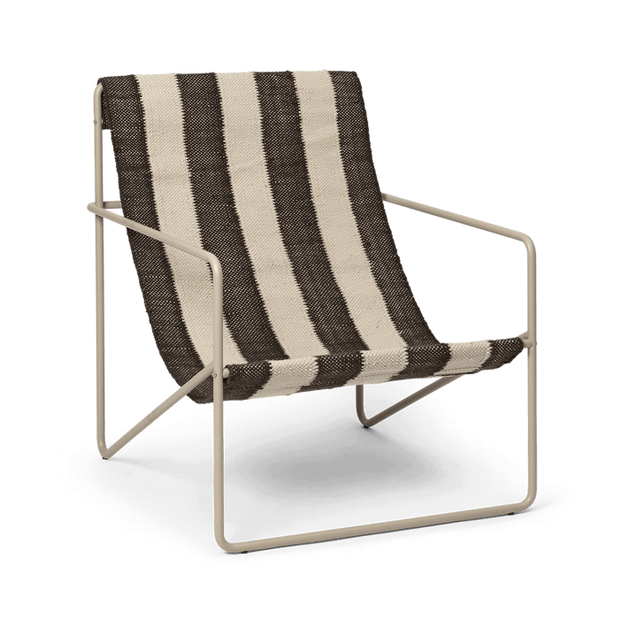 Desert πολυθρόνα σαλονιού - Cashmere, off-white, chocolate - Ferm LIVING