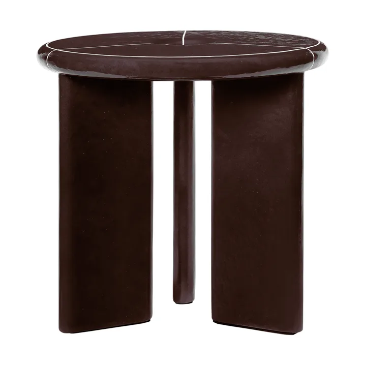 Deya βοηθητικό τραπέζι Ø47x45 εκ. - Chestnut brown - Ferm Living