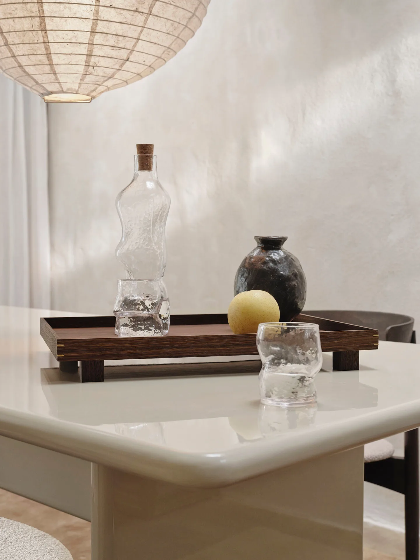 Dimple καράφα 1 L, Clear Ferm Living