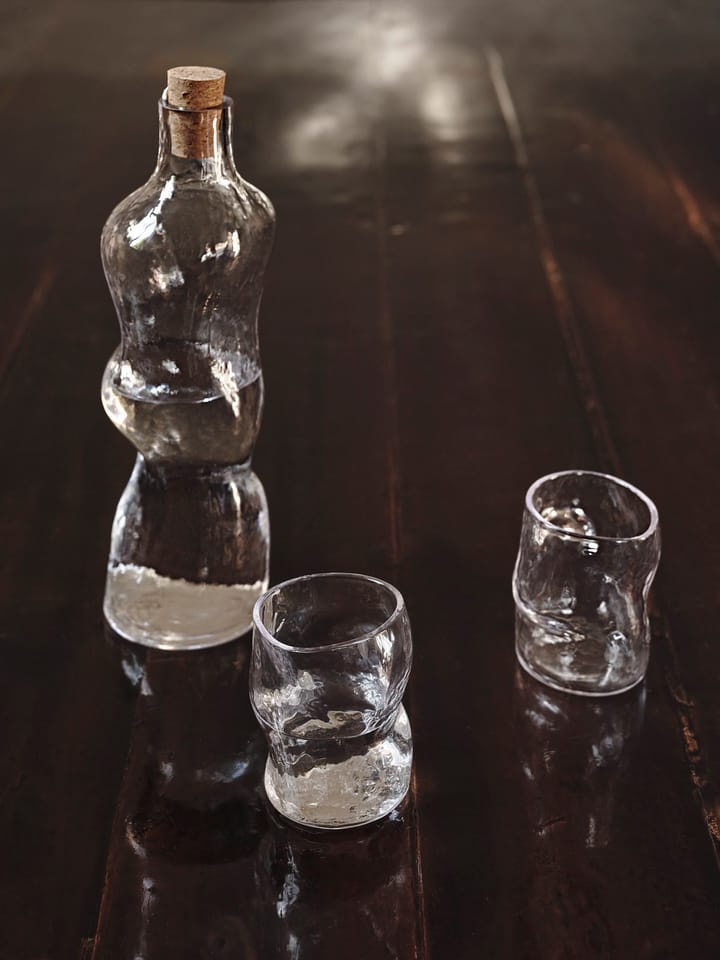 Dimple ποτήρι 27 cl Συσκευασία 2 τεμαχίων, Clear Ferm Living