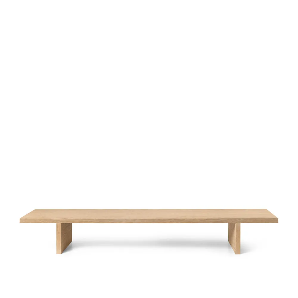 display table Τραπεζάκι Kona, Φυσική καπλαμάς βελανιδιάς Ferm Living