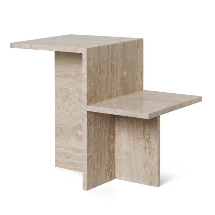 Distinct βοηθητικό τραπέζι 59,5x35x50 cm - Travertine - Ferm Living