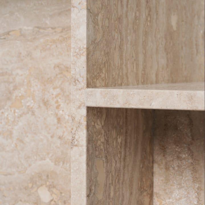 Distinct βοηθητικό τραπέζι 59,5x35x50 cm, Travertine Ferm Living