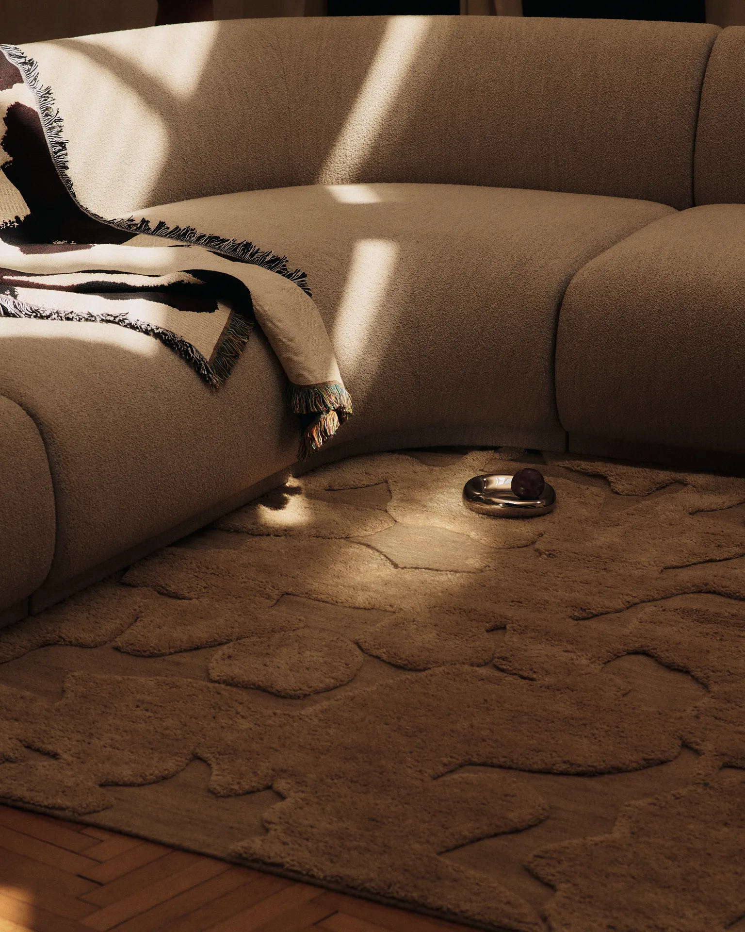 Distinct τραπεζάκι σαλονιού, Tan, 140x200 cm Ferm Living