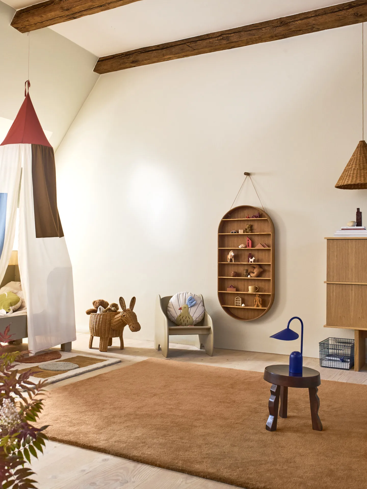 Donkey καλάθι αποθήκευσης 49x35x66 cm, Natural Ferm Living