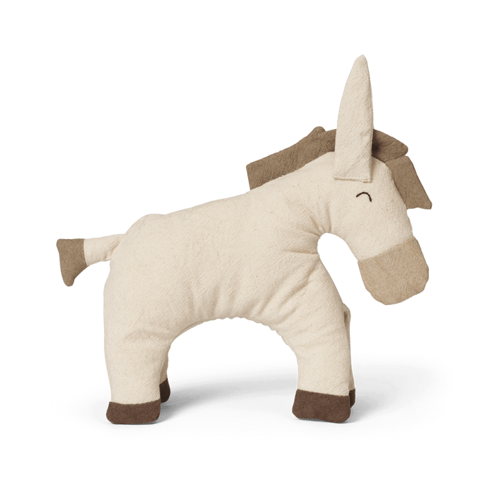 Donkey μαλακό παιχνίδι - Undyed-dark sand - Ferm Living