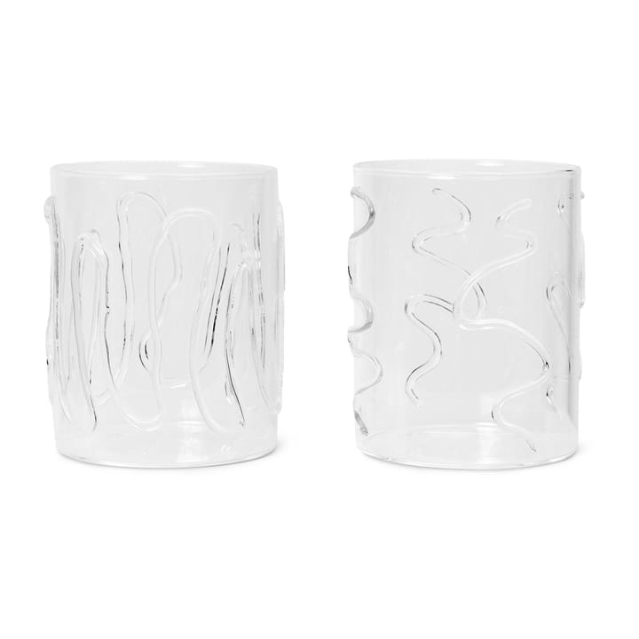 Doodle ποτήρι ψηλό 2 τεμάχια - 35 cl - Ferm Living