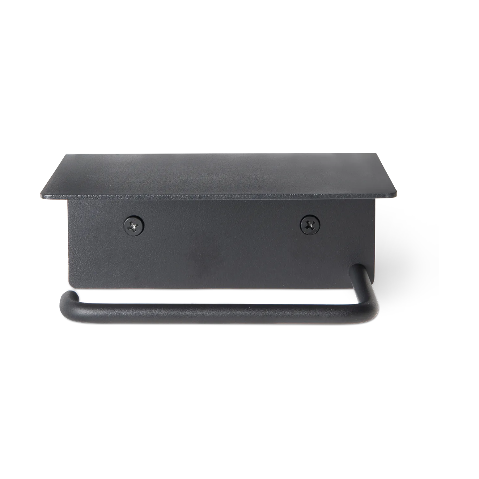 Dora χαρτοθήκη μπάνιου με ράφι, Black Ferm Living