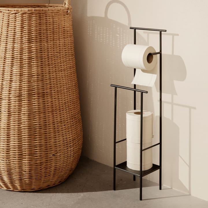 Dora χαρτοθήκη μπάνιου, μαύρο Ferm Living