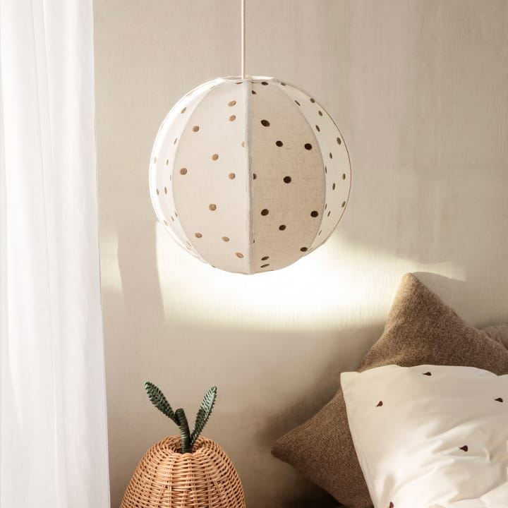Dots αμπαζούρ Ø35 cm, Καφέ φύκια Ferm Living
