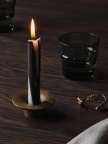 Dryp κερί από στεαρίνη – 2 τεμάχια - Dark Chocolate - Ferm Living