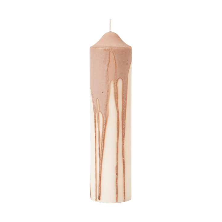 Dryp κερί τύπου block - Beige, 20 cm - Ferm Living