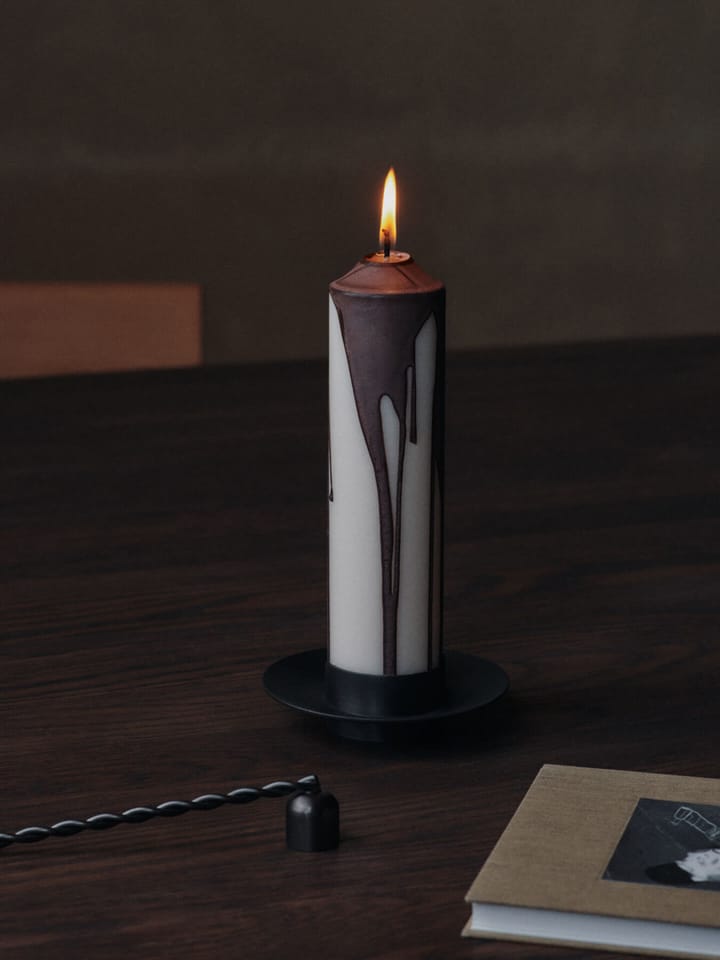 Dryp κερί τύπου block, Dark Chocolate, 20 cm Ferm Living