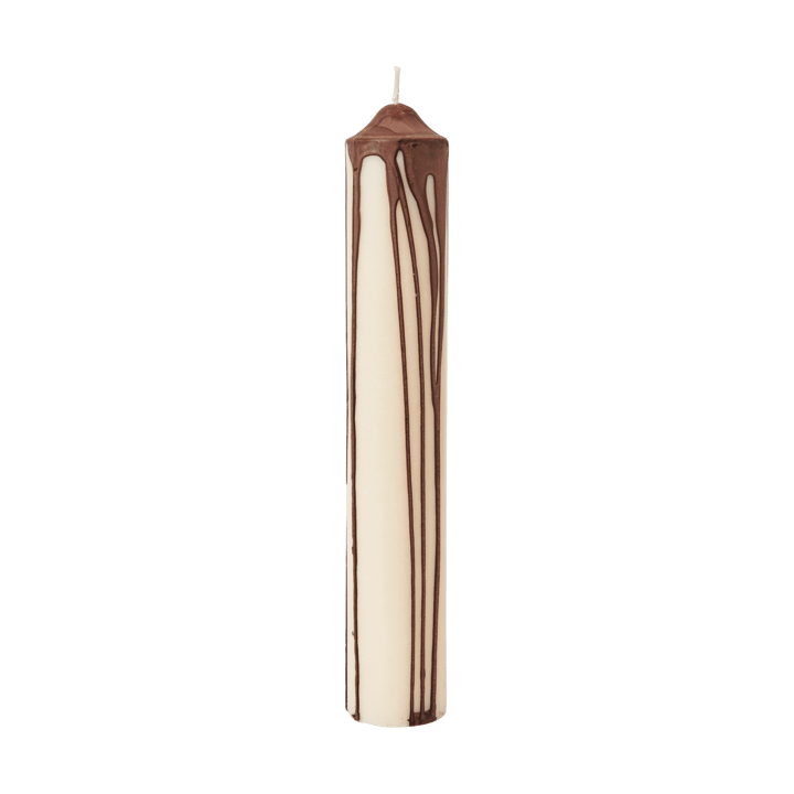Dryp κερί τύπου block - Dark Chocolate, 30 cm - Ferm Living