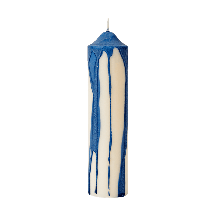 Dryp κερί τύπου block - Deep Blue, 20 cm - Ferm Living