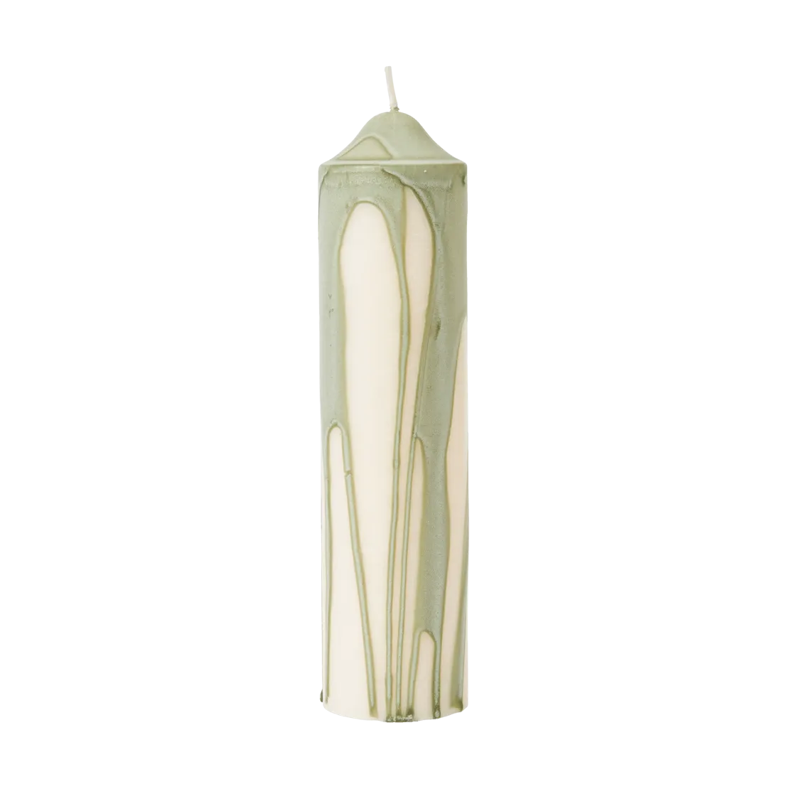 Dryp κερί τύπου block, Tea Green, 20 cm Ferm Living