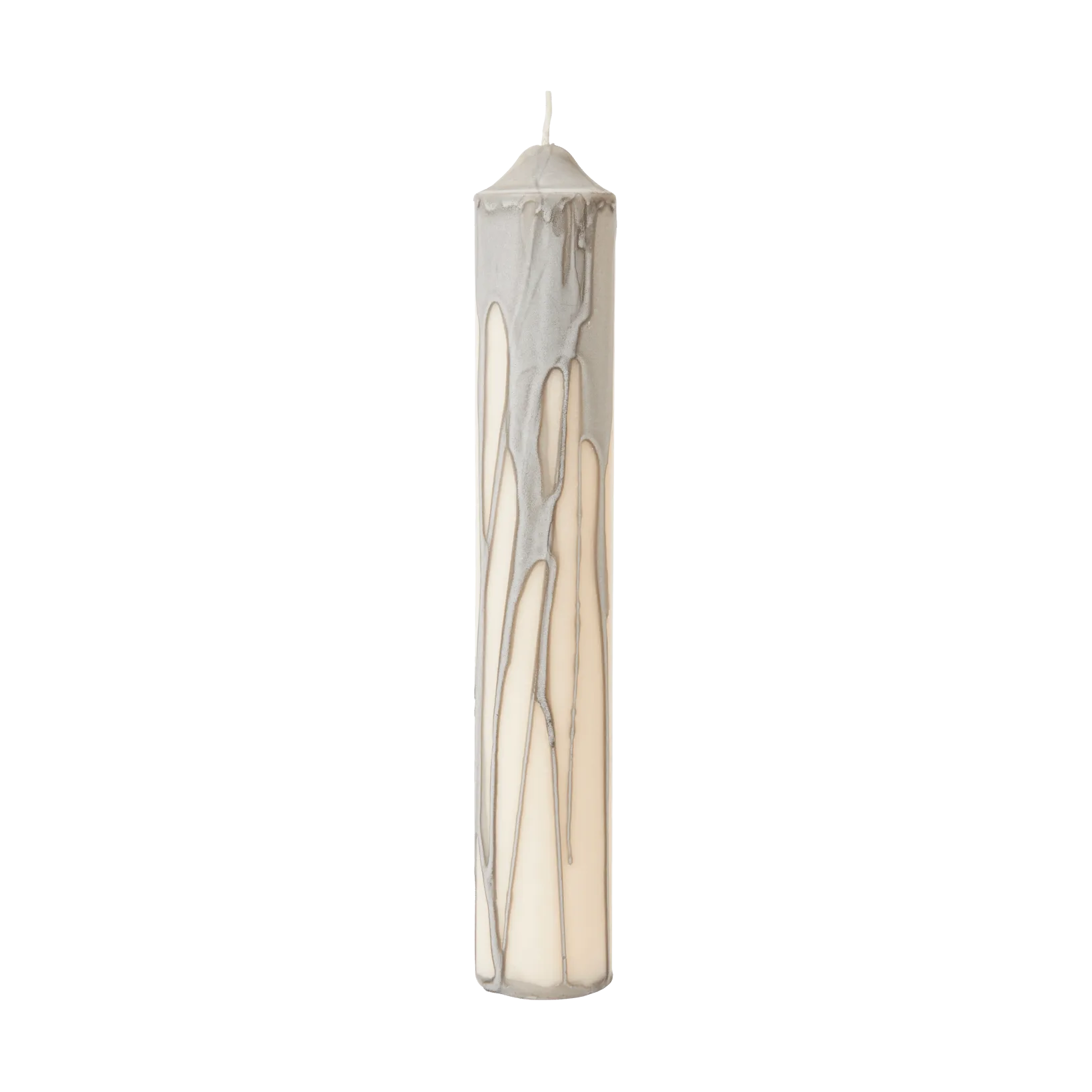 Dryp κερί τύπου block, Warm Grey, 30 cm Ferm Living