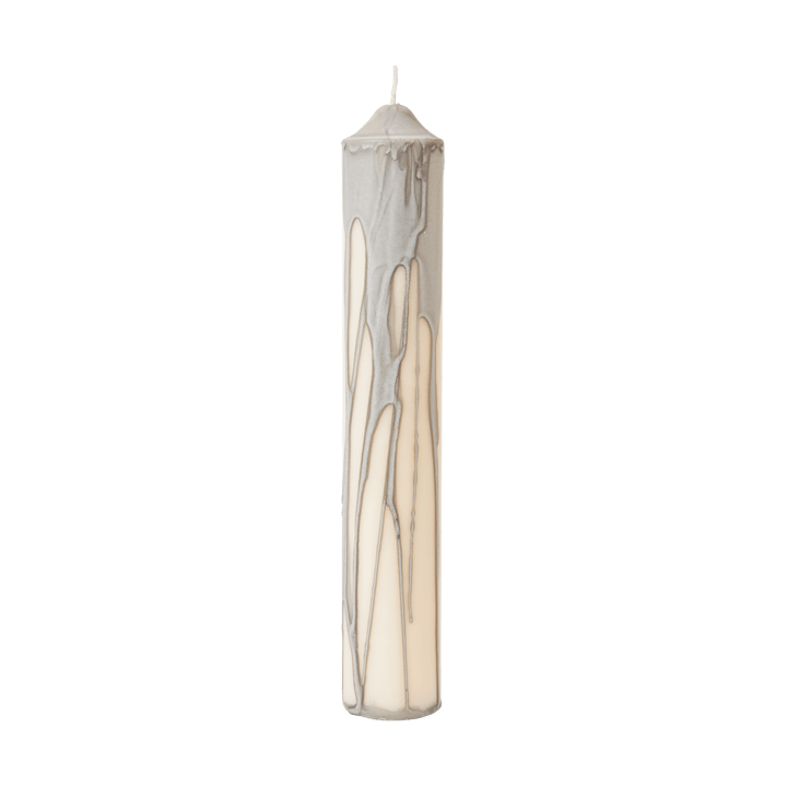 Dryp κερί τύπου block - Warm Grey, 30 cm - Ferm Living