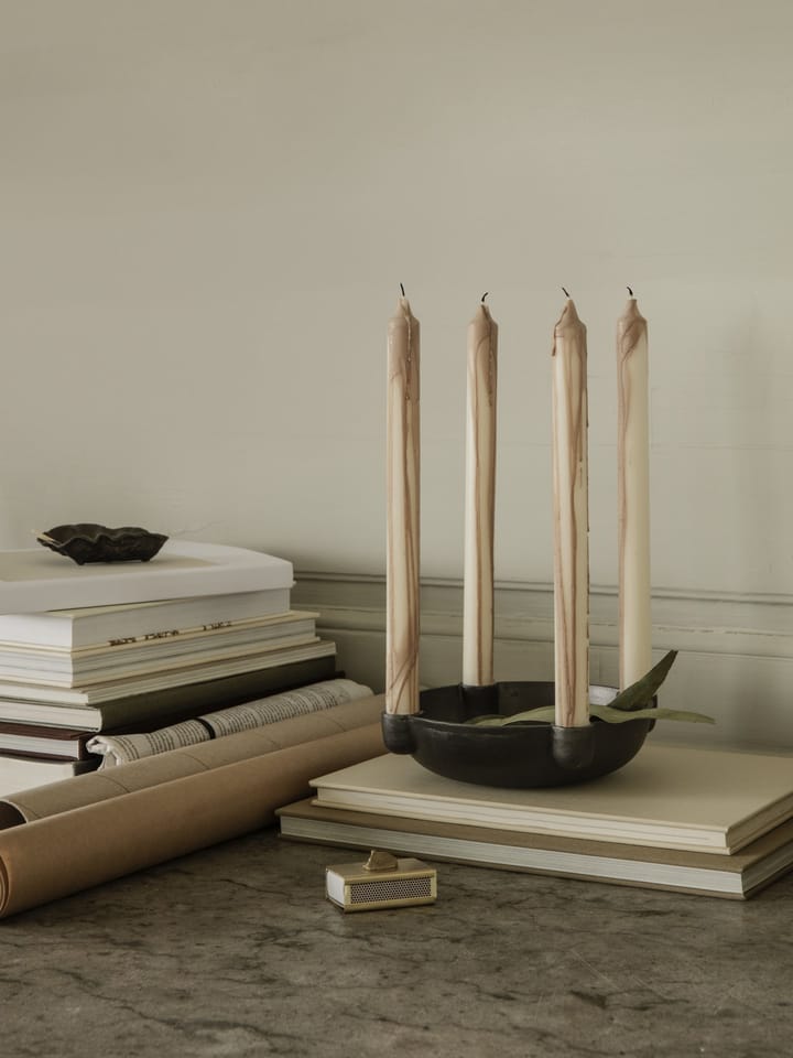 Dryp stearin κερί 2-pack, Μπεζ Ferm Living