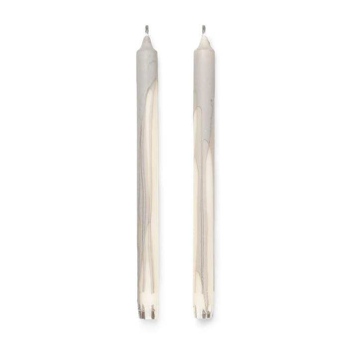 Dryp stearin κερί 2-pack - Θερμό Γκρι - Ferm Living