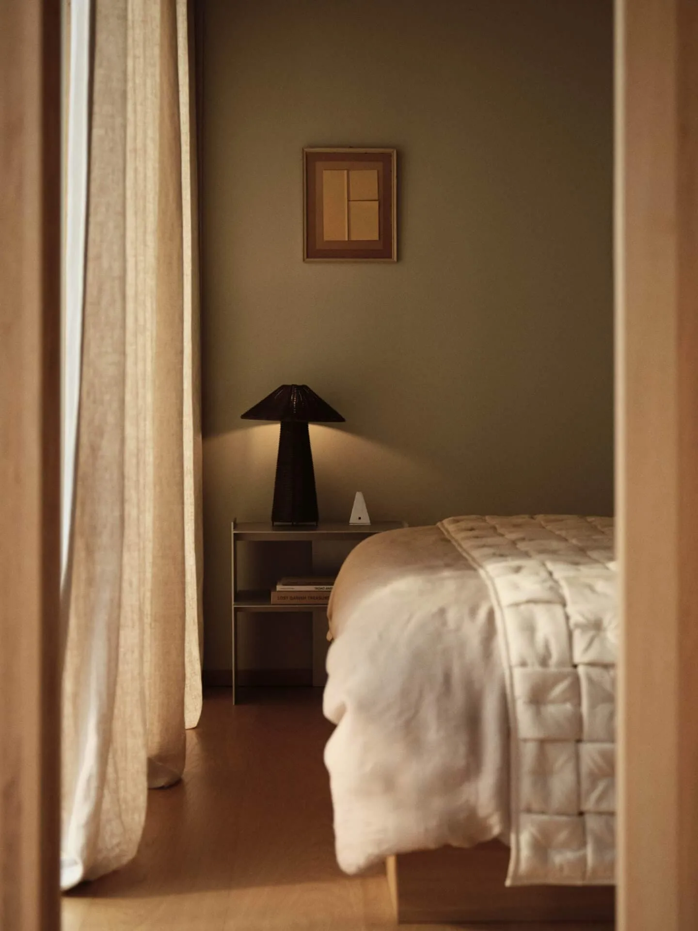 Eddy επιτοίχιο κηροπήγιο, Dark brown Ferm Living