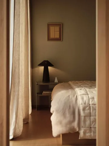 Eddy επιτοίχιο κηροπήγιο - Dark brown - Ferm Living