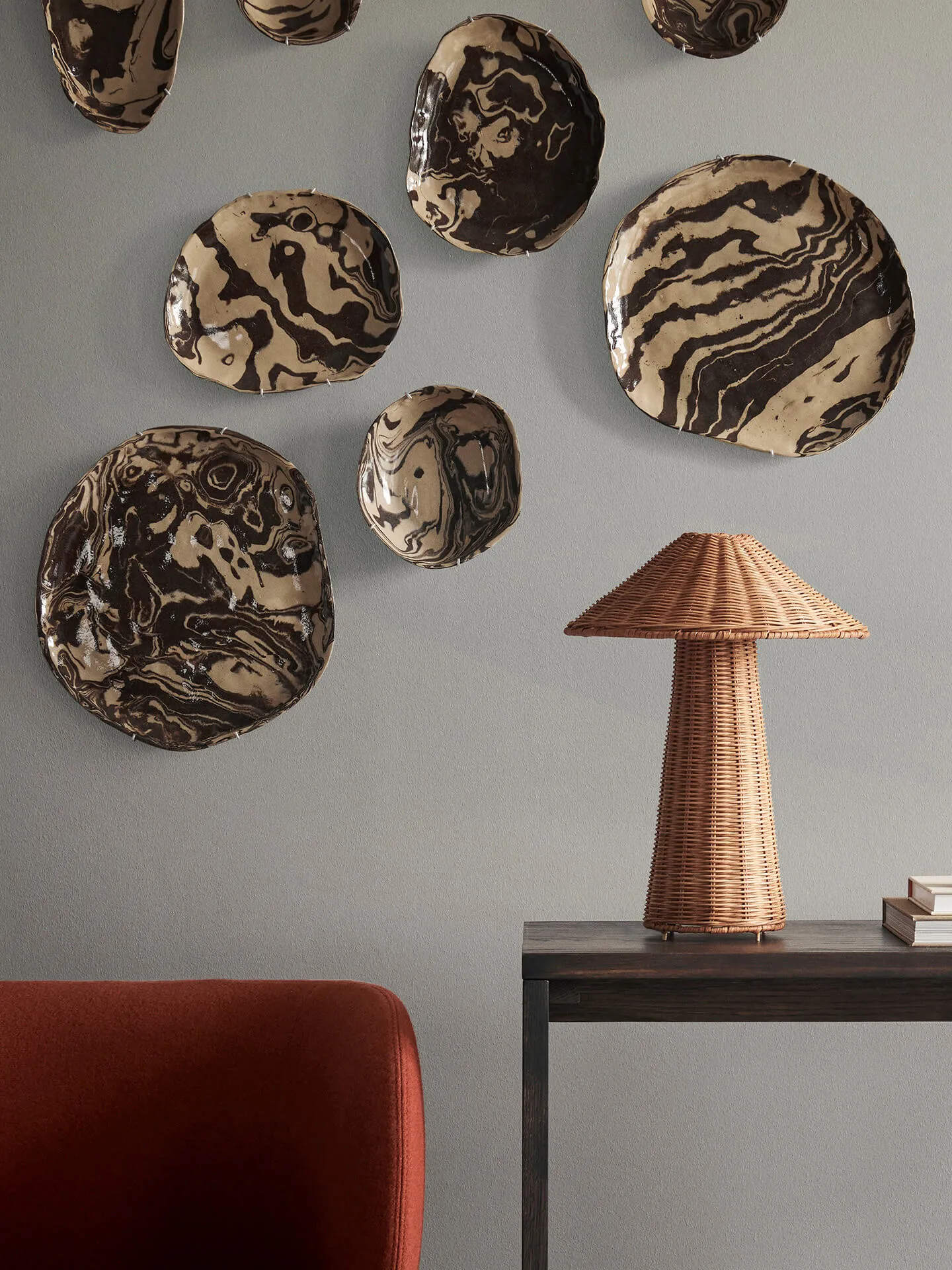 Eddy επιτοίχιο κηροπήγιο, Φυσικό Ferm Living