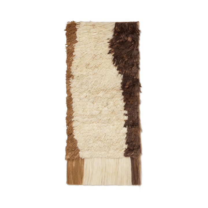 Edge Wall Rug ταπισερί 50x110 cm - Ανοιχτό καφέ-κρεμ - Ferm Living